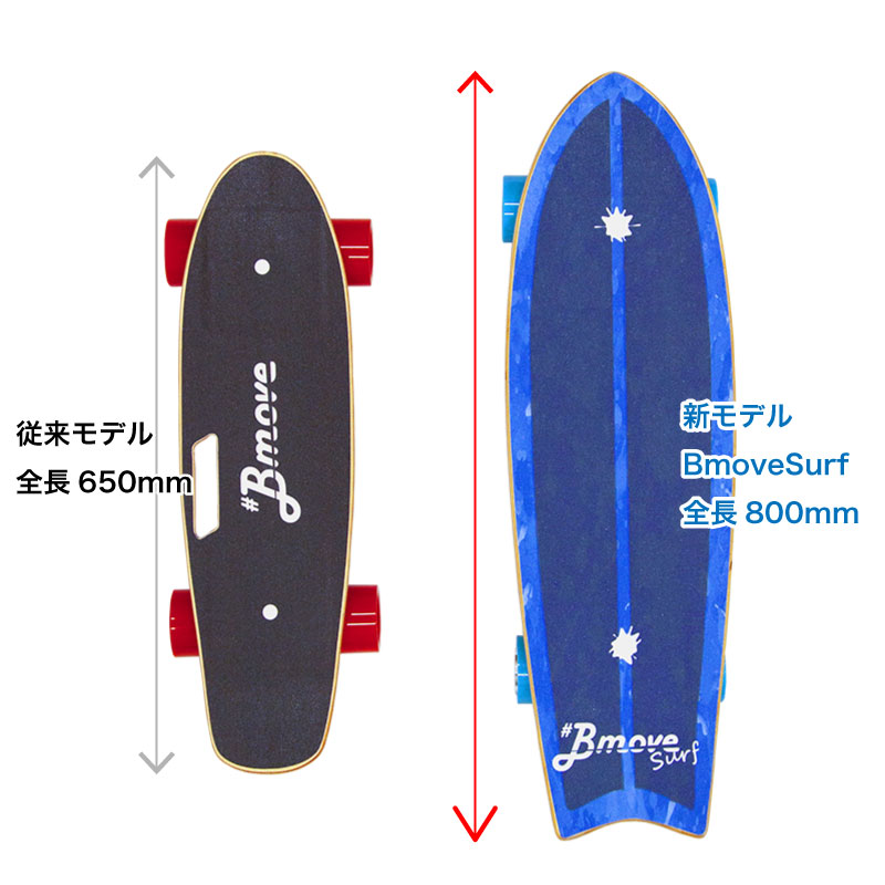 電動サーフスケート 電動スケートボード約15km - スケートボード